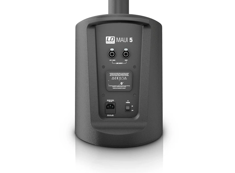 LD Systems MAUI 5 Portable Column PA System w Mix & BT 